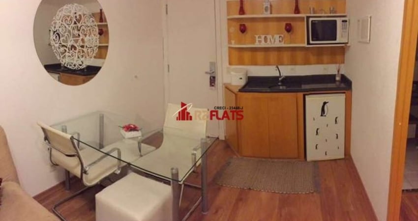 Flat com 1 quarto para alugar na Avenida Macuco, 595, Moema, São Paulo