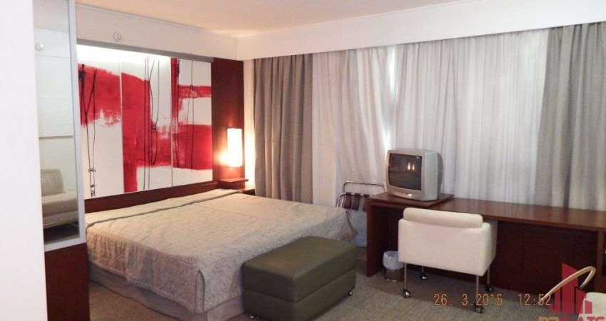 Flat com 1 quarto para alugar na Avenida Ibirapuera, 2534, Moema, São Paulo