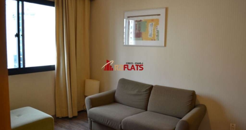 Flat com 1 quarto para alugar na Avenida Macuco, 595, Moema, São Paulo