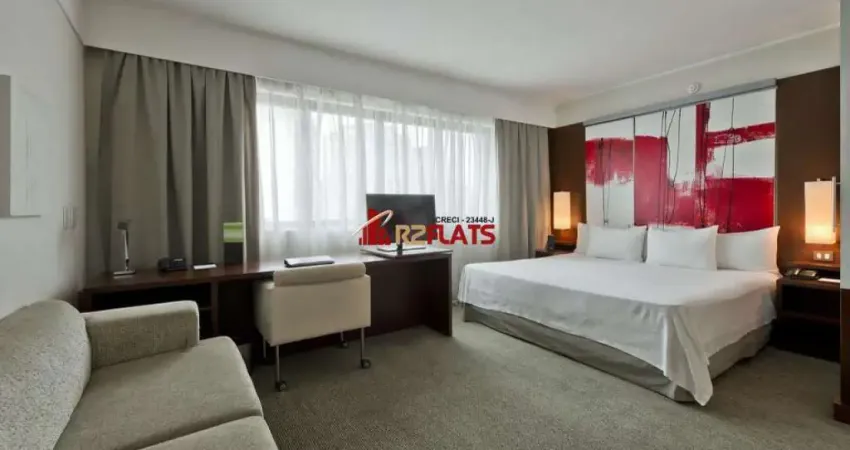 Flat com 1 quarto para alugar na Avenida Ibirapuera, 2534, Moema, São Paulo