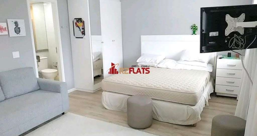 Flat com 1 quarto para alugar na Avenida Rouxinol, 55, Moema, São Paulo