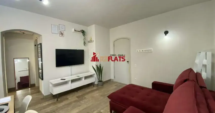 Flat com 1 quarto para alugar na Rua Araguari, 711, Moema, São Paulo