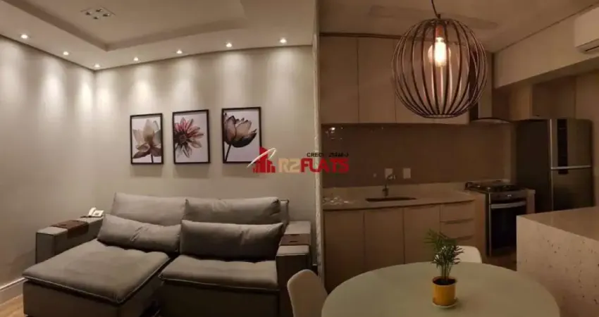 Flat com 1 quarto para alugar na Rua Araguari, 711, Indianópolis, São Paulo