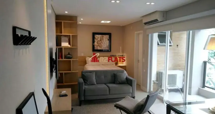 Flat com 1 quarto para alugar na Rua Sampaio Viana, 180, Paraíso, São Paulo