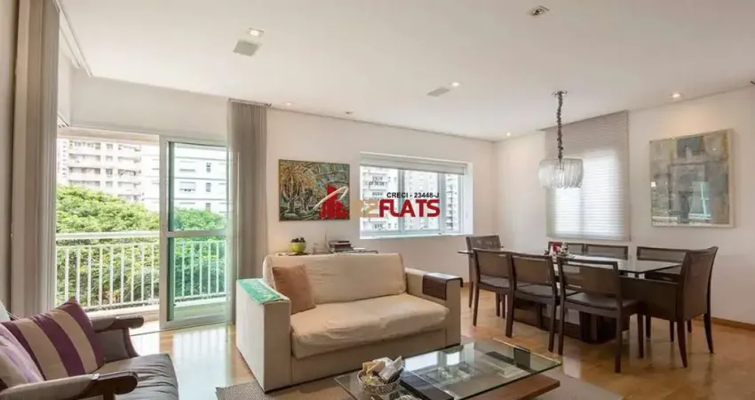 Flat com 2 quartos para alugar na Alameda Ministro Rocha Azevedo, 915, Jardins, São Paulo