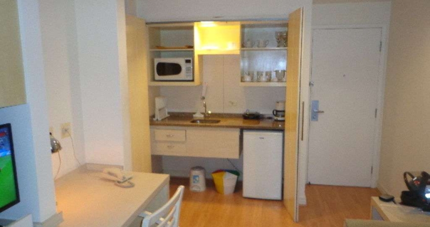 Flat com 1 quarto para alugar na Avenida Lavandisca, 365, Moema, São Paulo