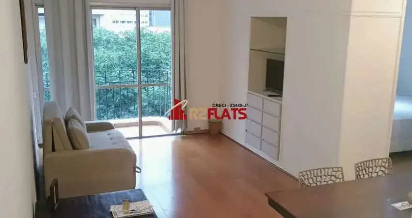 Flat com 2 quartos para alugar na Rua Batataes, 558, Jardim Paulista, São Paulo