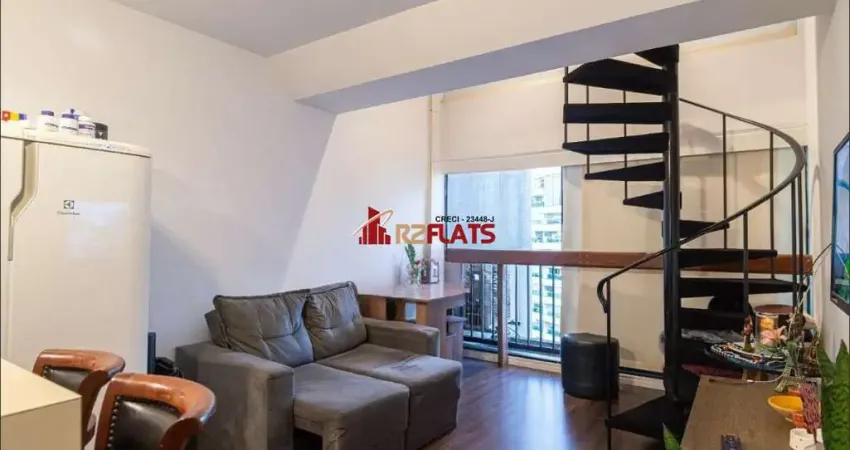 Flat com 1 quarto para alugar na Rua Carlos Sampaio, 157, Bela Vista, São Paulo