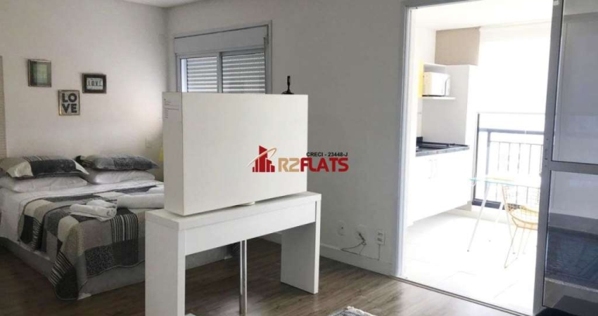 Flat com 1 quarto para alugar na Rua Roque Petrella, 68, Brooklin, São Paulo