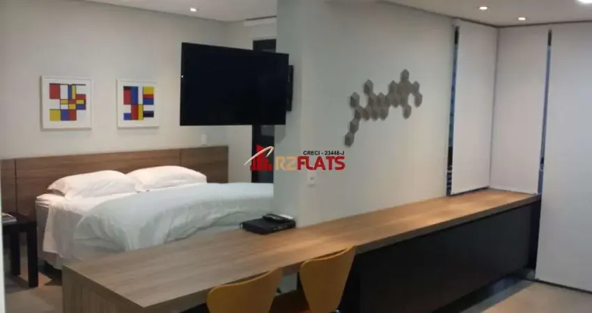 Flat com 1 quarto para alugar na Rua Batataes, 80, Cerqueira César, São Paulo