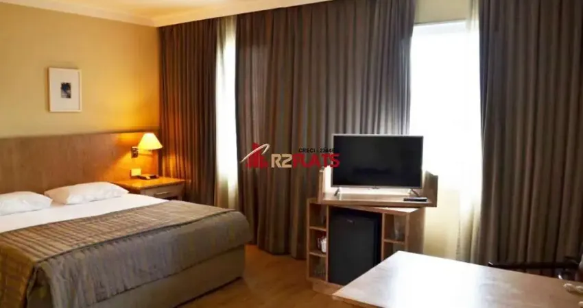 Flat com 1 quarto para alugar na Rua Quintana, 934, Brooklin, São Paulo