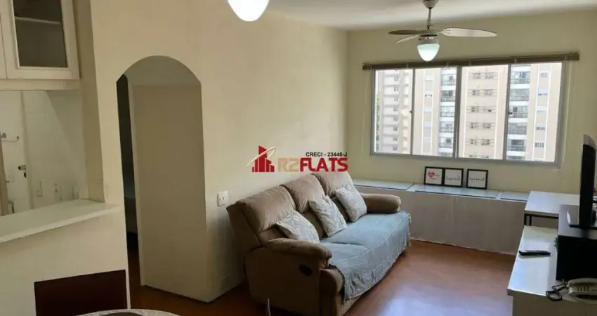 Flat com 1 quarto para alugar na Avenida Rouxinol, 763, Moema, São Paulo