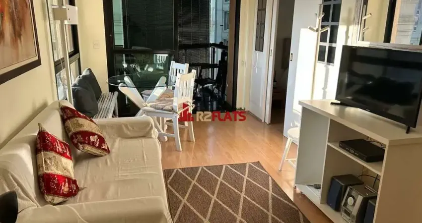 Flat com 1 quarto para alugar na Rua Franz Schubert, 156, Jardim Europa, São Paulo