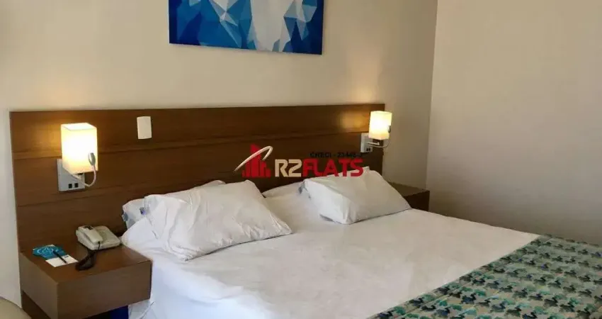 Flat com 1 quarto à venda na Avenida Sabiá, 825, Indianópolis, São Paulo