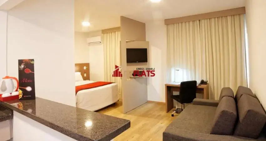 Flat com 1 quarto à venda na Rua Pedroso Alvarenga, 543, Itaim Bibi, São Paulo