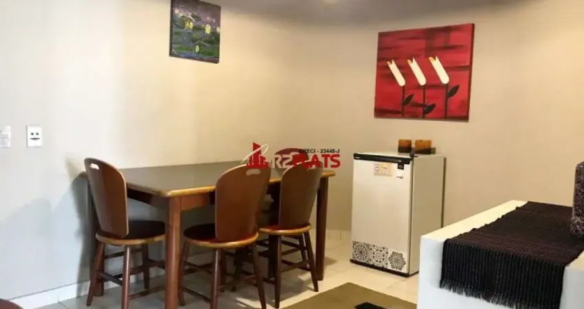 Flat com 1 quarto à venda na Rua Joel Carlos Borges, 60, Brooklin Paulista, São Paulo