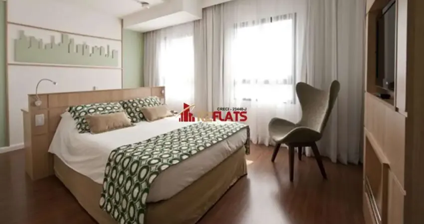 Flat com 1 quarto à venda na Rua Capote Valente, 500, Pinheiros, São Paulo