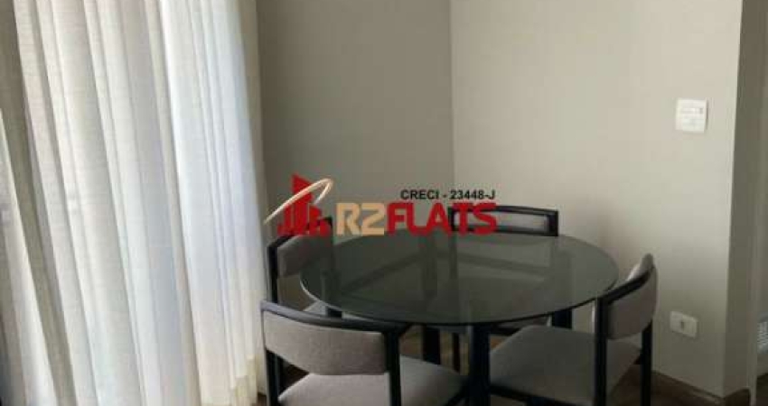 Flat com 1 quarto para alugar na Avenida Rouxinol, 174, Moema, São Paulo
