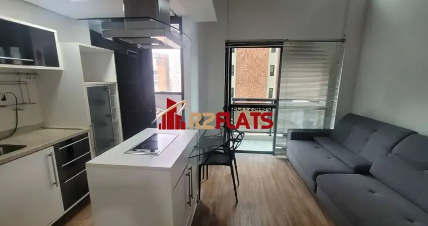 Flat com 1 quarto para alugar na Avenida Ibijaú, 355, Moema, São Paulo
