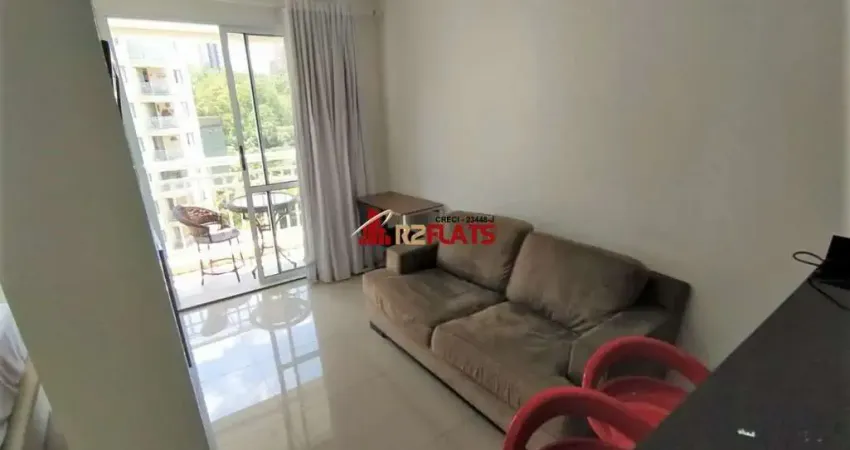 Flat com 1 quarto para alugar na Rua Marie Nader Calfat, 270, Morumbi, São Paulo