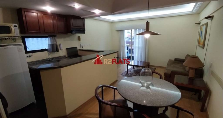 Flat com 1 quarto para alugar na Avenida Moema, 177, Moema, São Paulo