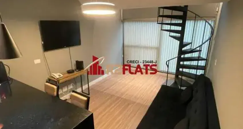 Flat com 1 quarto para alugar na Rua Carlos Sampaio, 157, Bela Vista, São Paulo