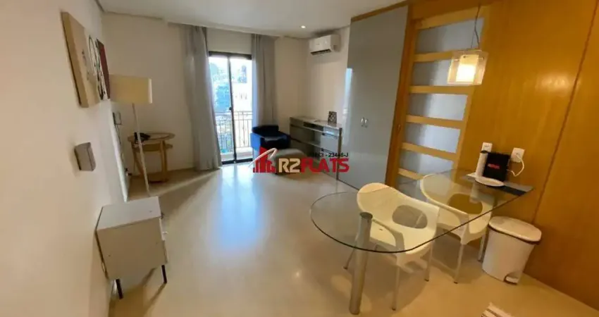 Flat com 1 quarto para alugar na Rua Bandeira Paulista, 789, Itaim Bibi, São Paulo