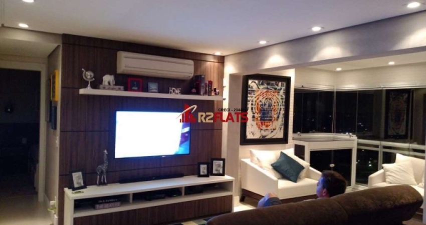 Flat com 1 quarto para alugar na Rua Kansas, 1700, Brooklin, São Paulo