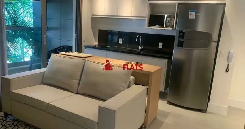 Flat com 1 quarto para alugar na Rua Oliveira Dias, 444, Itaim Bibi, São Paulo