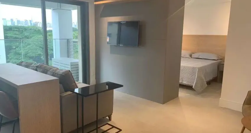 Flat com 1 quarto para alugar na Rua Oliveira Dias, 444, Itaim Bibi, São Paulo
