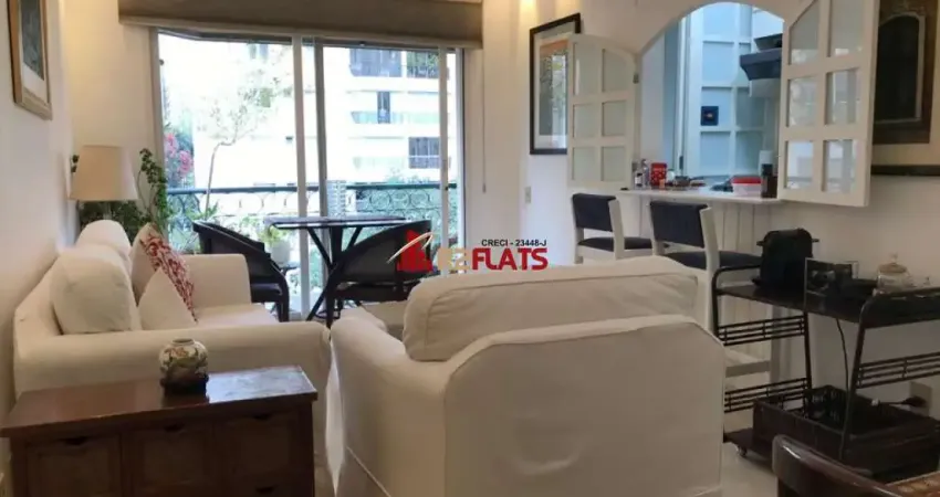 Flat com 2 quartos para alugar na Alameda Franca, 1467, Jardins, São Paulo