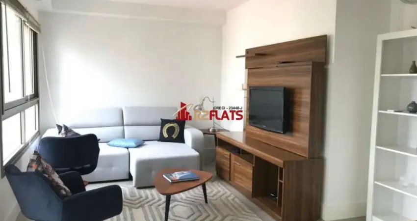 Flat com 1 quarto para alugar na Rua Oliveira Dias, 444, Itaim Bibi, São Paulo