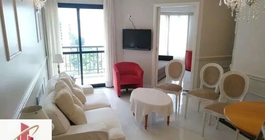 Flat com 2 quartos para alugar na Avenida Miruna, 320, Moema, São Paulo