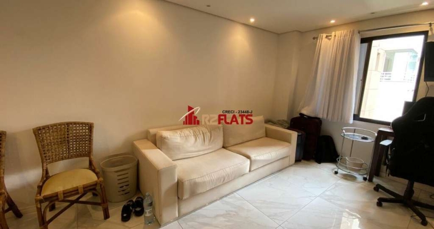 Flat com 1 quarto para alugar na Avenida Jamaris, 100, Moema, São Paulo