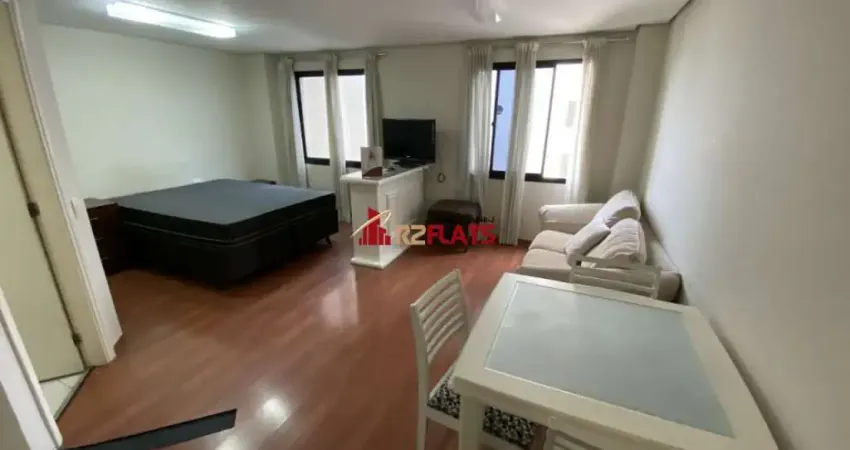 Flat com 1 quarto para alugar na Avenida Jamaris, 101, Moema, São Paulo