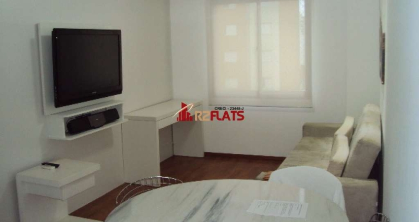 Flat com 2 quartos para alugar na Avenida Jamaris, 100, Moema, São Paulo