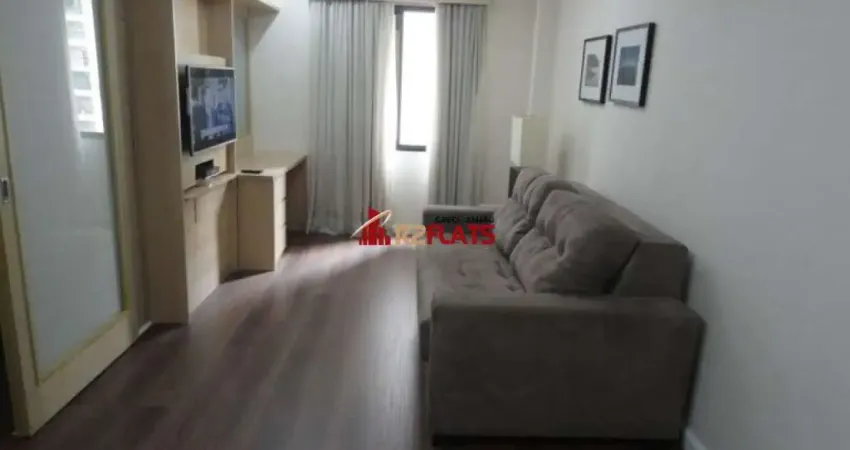 Flat com 1 quarto para alugar na Avenida Jamaris, 140, Moema, São Paulo