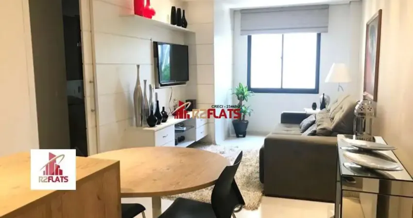 Flat com 1 quarto para alugar na Avenida Jamaris, 100, Moema, São Paulo