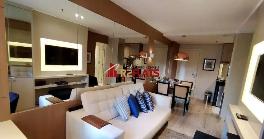 Flat com 1 quarto para alugar na Avenida Jamaris, 90, Moema, São Paulo