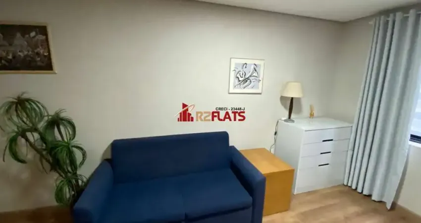 Flat com 1 quarto para alugar na Avenida Jamaris, 101, Moema, São Paulo