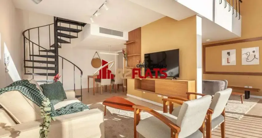 Flat com 1 quarto para alugar na Rua Carlos Sampaio, 157, Bela Vista, São Paulo