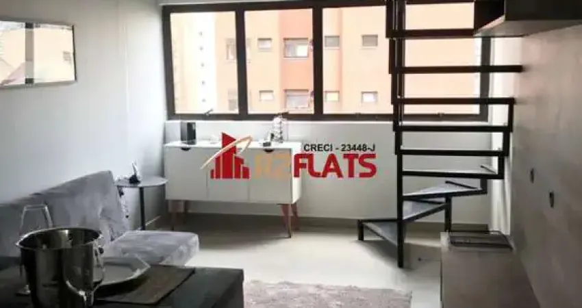 Flat com 1 quarto para alugar na Rua Pintassilgo, 12, Moema, São Paulo