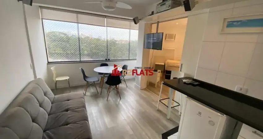 Flat com 1 quarto para alugar na Rua Doutor Chibata Miyakoshi, 183, Morumbi, São Paulo