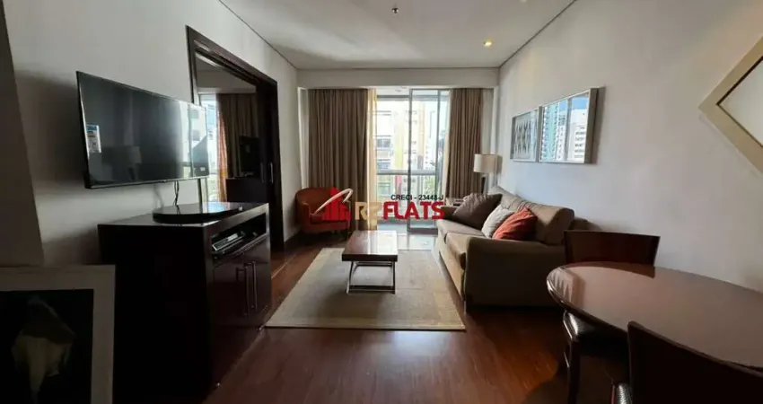 Flat com 1 quarto para alugar na Rua Pedroso Alvarenga, 610, Itaim Bibi, São Paulo