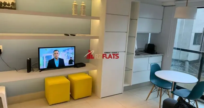Flat com 1 quarto para alugar na Rua Batataes, 80, Jardins, São Paulo