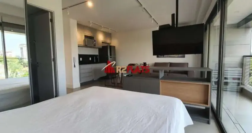 Flat com 1 quarto para alugar na Rua Oliveira Dias, 444, Itaim Bibi, São Paulo