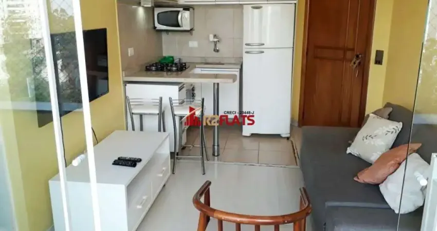 Flat com 1 quarto para alugar na Rua Doutor Chibata Miyakoshi, 183, Morumbi, São Paulo