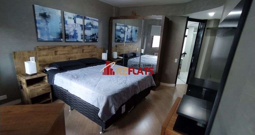 Flat com 1 quarto para alugar na Rua Joel Carlos Borges, 60, Brooklin, São Paulo