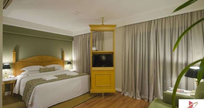 Flat com 1 quarto à venda na Avenida Jandira, 501, Moema, São Paulo
