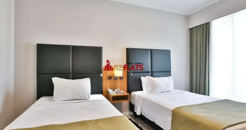 Flat com 1 quarto à venda na Avenida Sabiá, 825, Indianópolis, São Paulo